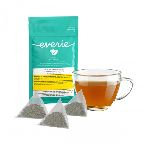 Everie Mint CBD Tea, 3 Pack