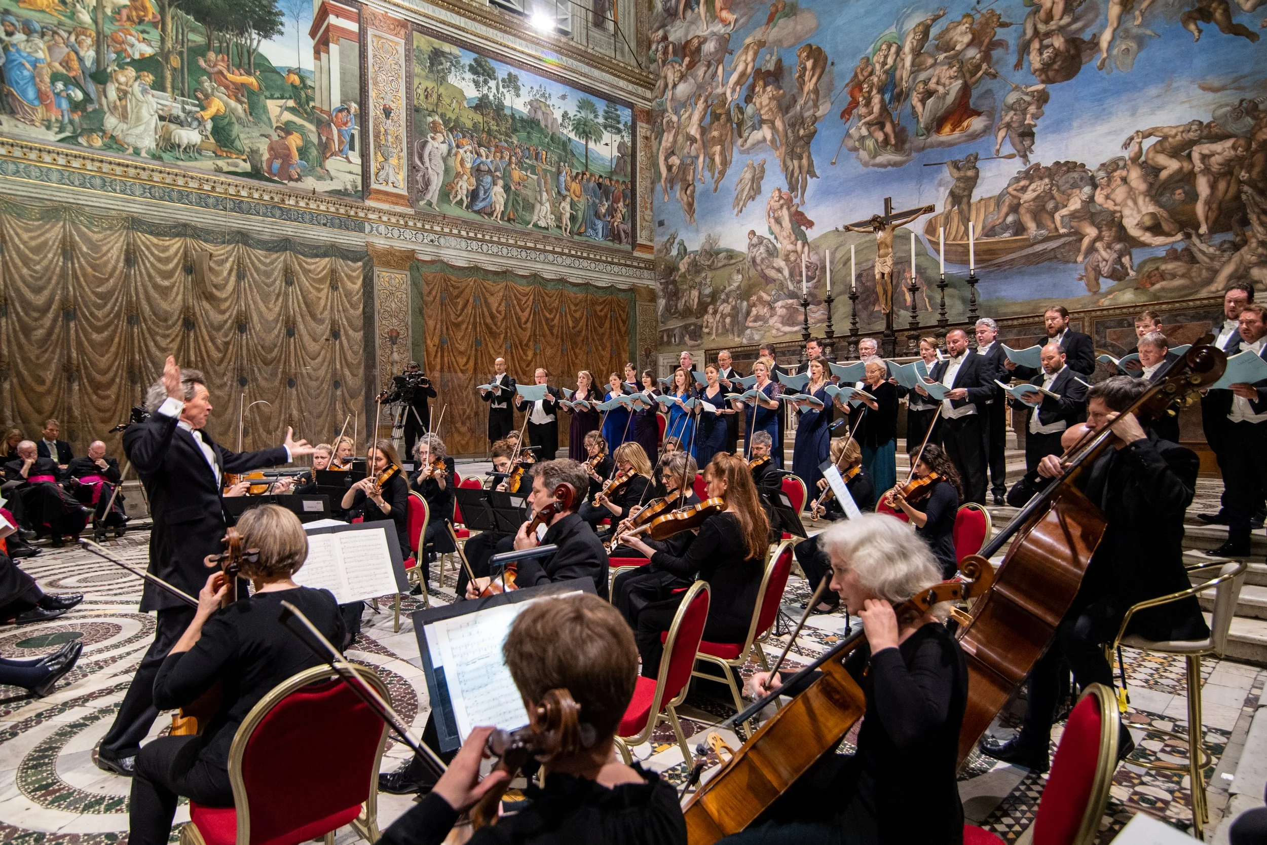 16 March 2026 - The Sixteen make history in the Sistine Chapel