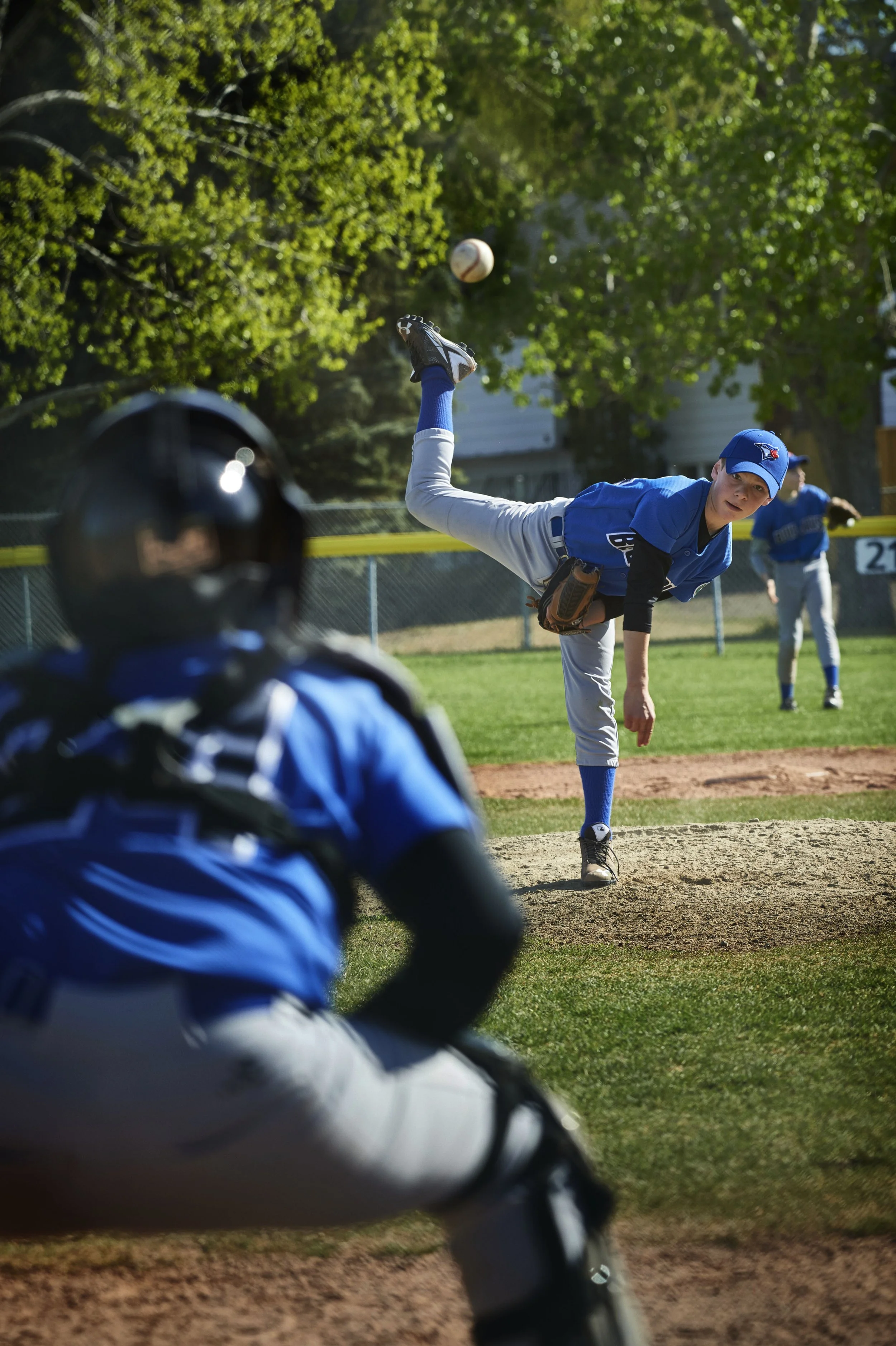 Little league  Baseball action photos
