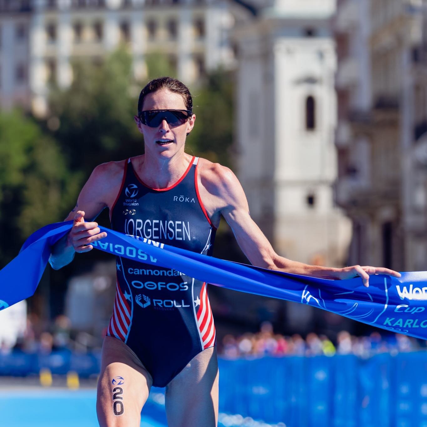 2 wins in 2 weeks. I&rsquo;m so proud of all the work that @gwenjorgensen has put in this year. There have been some super challenging moments. Thank for following along.

Big thanks to Jamie, Jason, and Matt

📸 @worldtriathlon