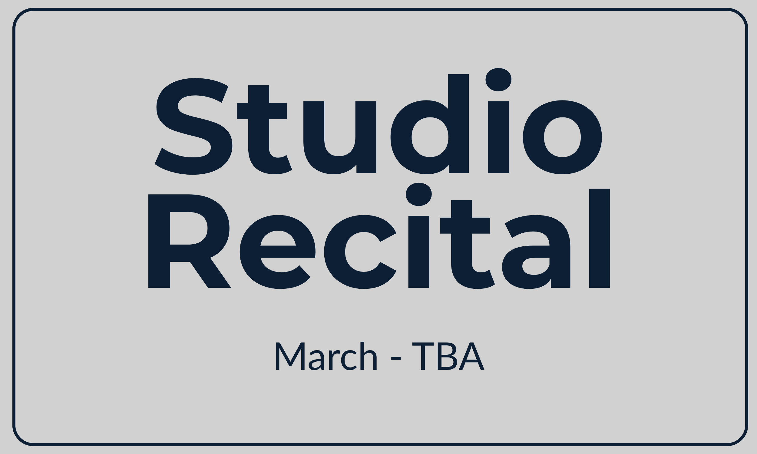 studio Recital