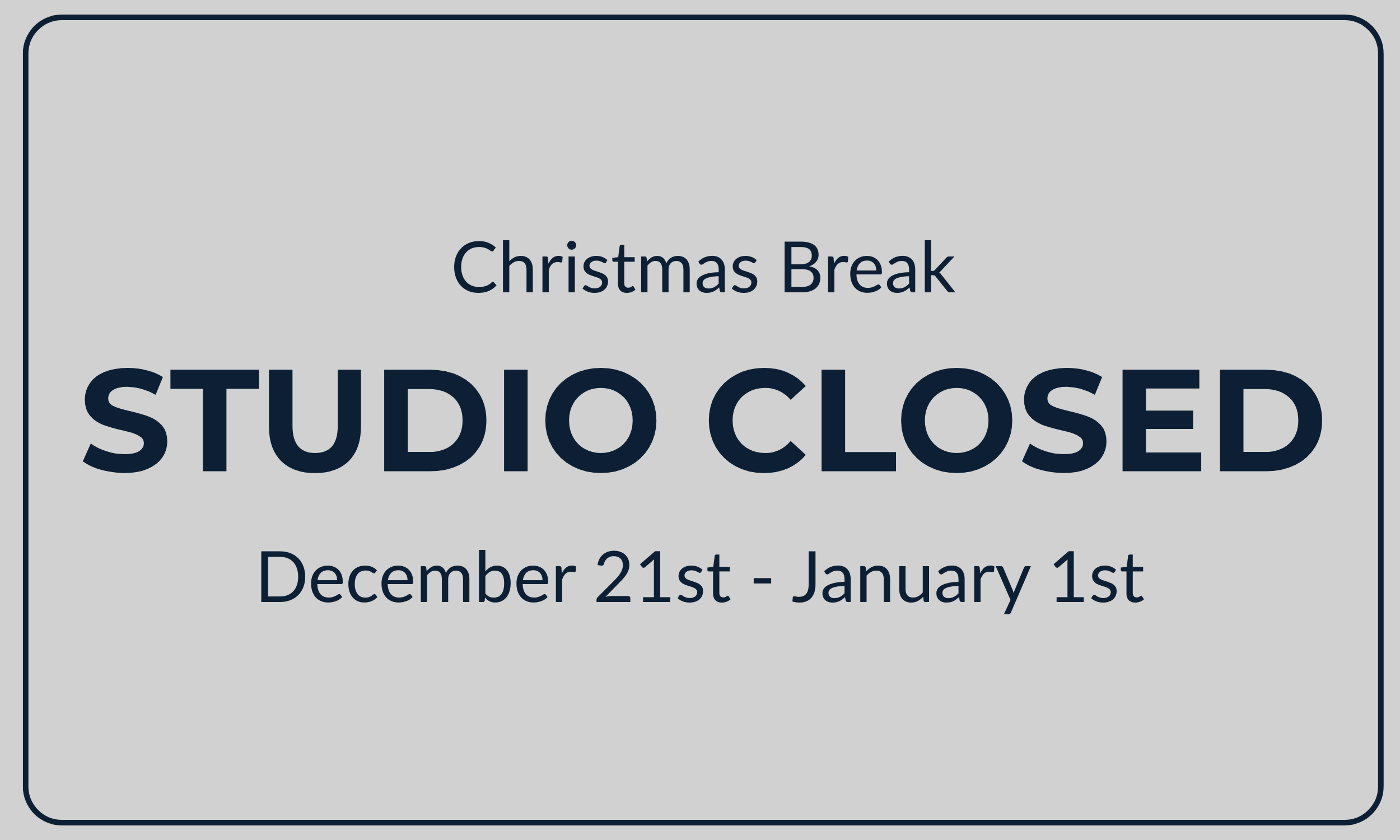 Christmas Break