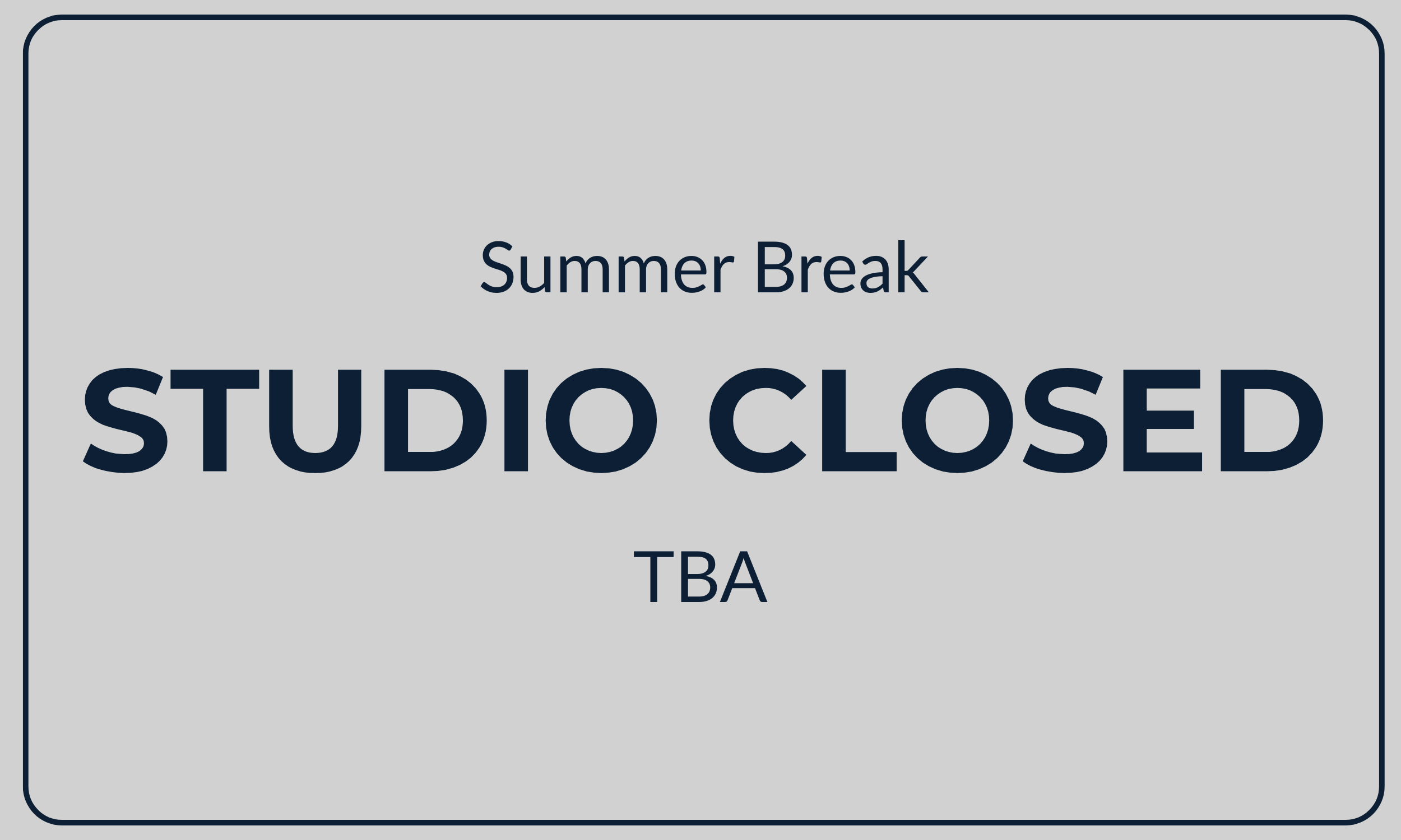 Summer Break