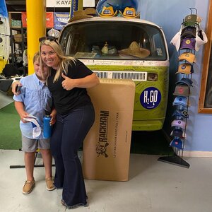 Special thanks to Sarah for her continued support of the shop!
Enjoy your new @boteboards Rackham FullTrax!
See you on the water soon.

#h2gopaddle #foradventuroussouls #boteboards #riverratpaddlechallenge #ouachitariver #funroe #onlylouisiana #paddleboarding #standuppaddleboarding #supyoga #louisianadeltaadventures #getoutside #naturefirst #goanywhere #aerorackham
