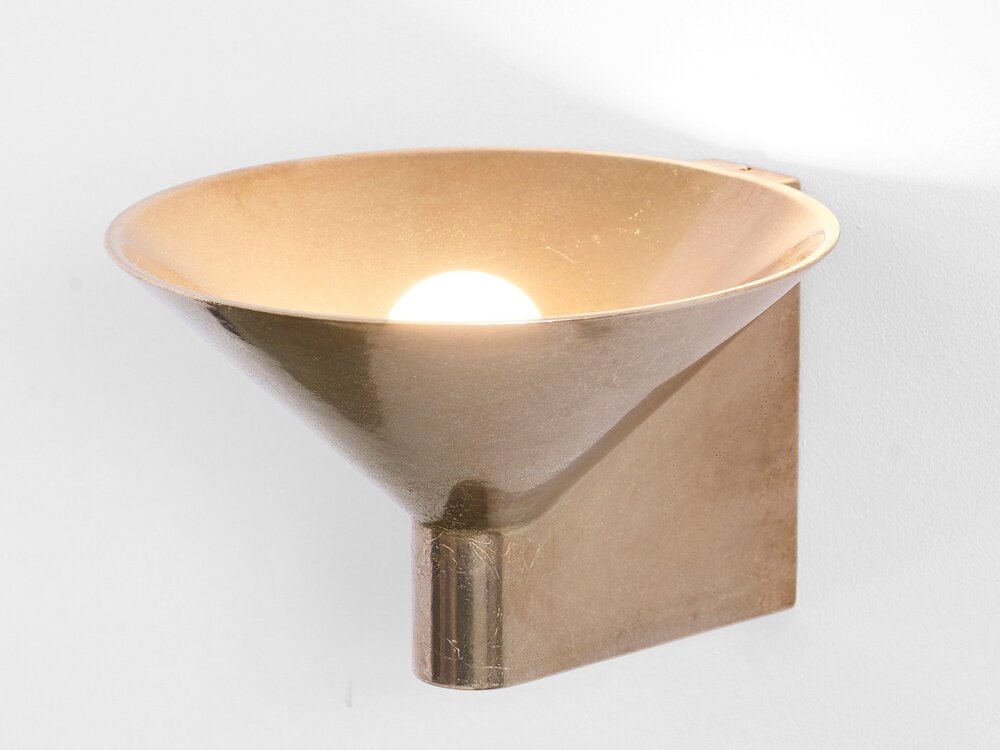 Conical Wall Light By Studio Henry Wilson