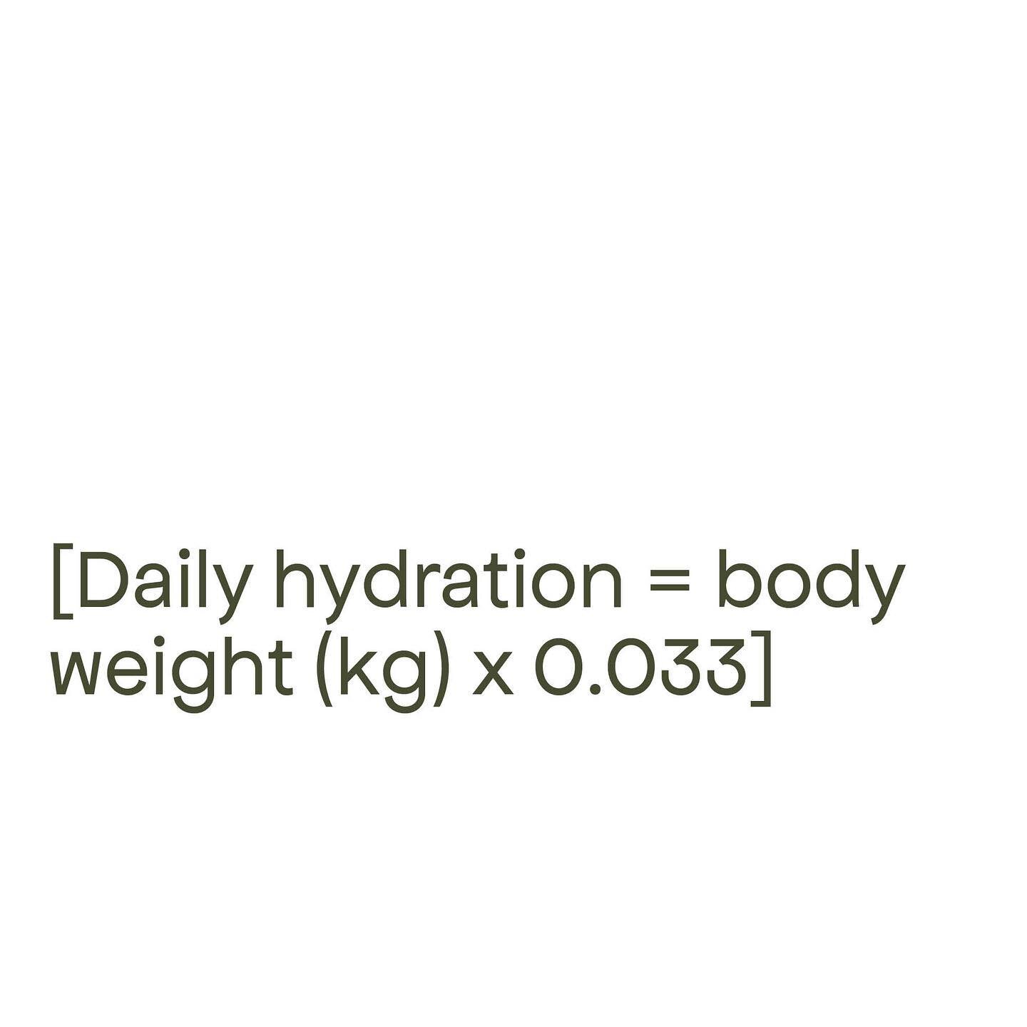 Hydration is hugely important, and it&rsquo;s where I begin with each client. I can count on one hand how many clients I have not had to address this with. 

Our bodies are approximately two thirds water. Our brain has up to 85% water. Replenishing t