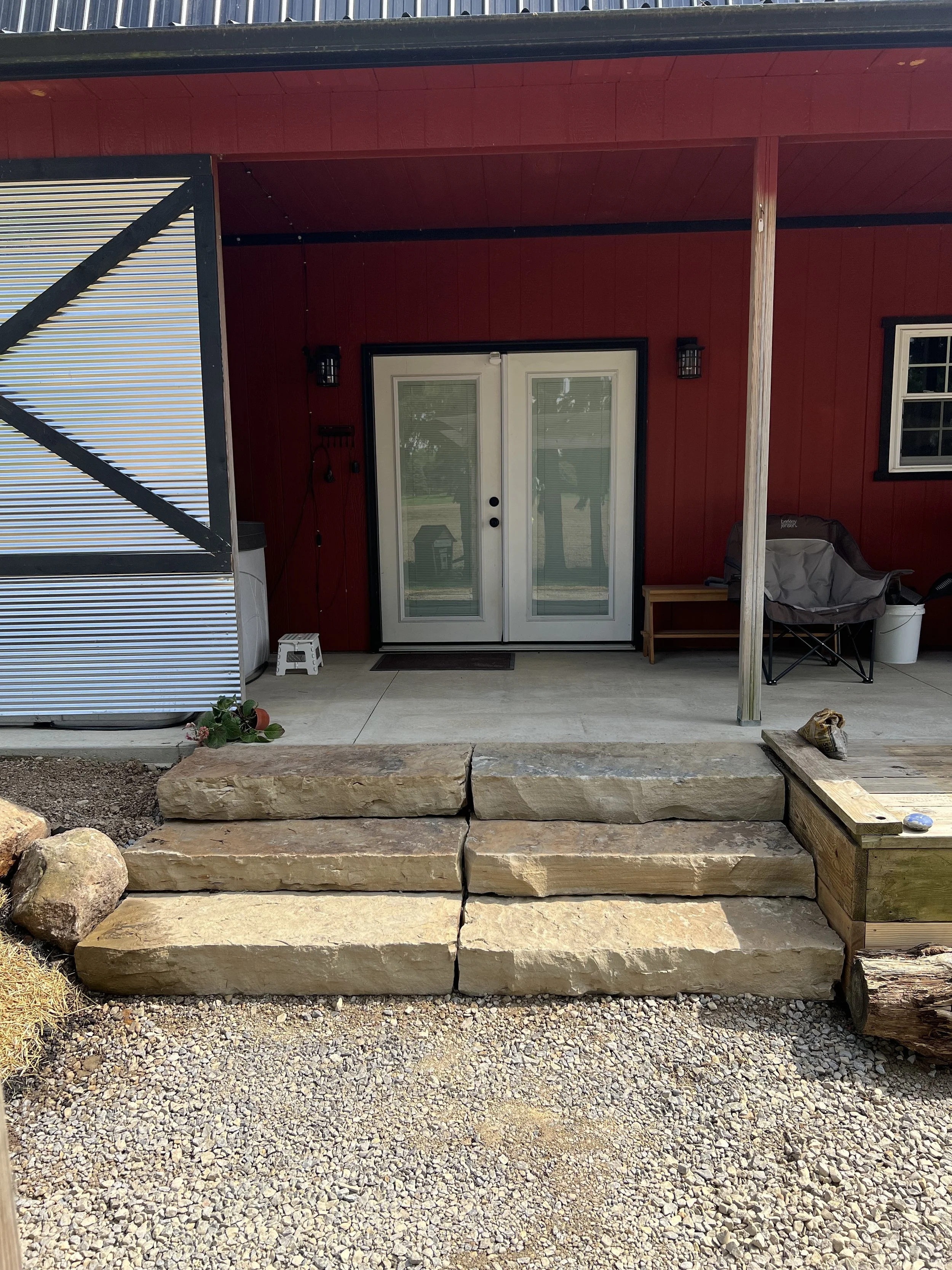 Natural Stone Steps