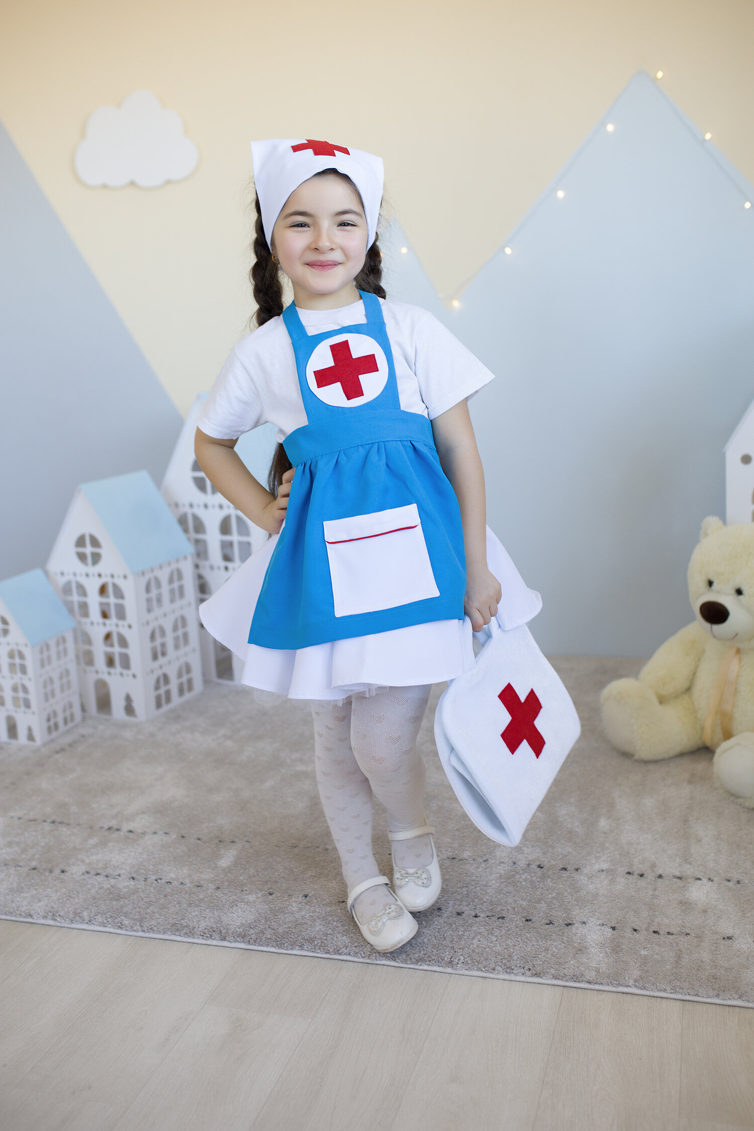 Nurse costume for girl — Zkazka costumes
