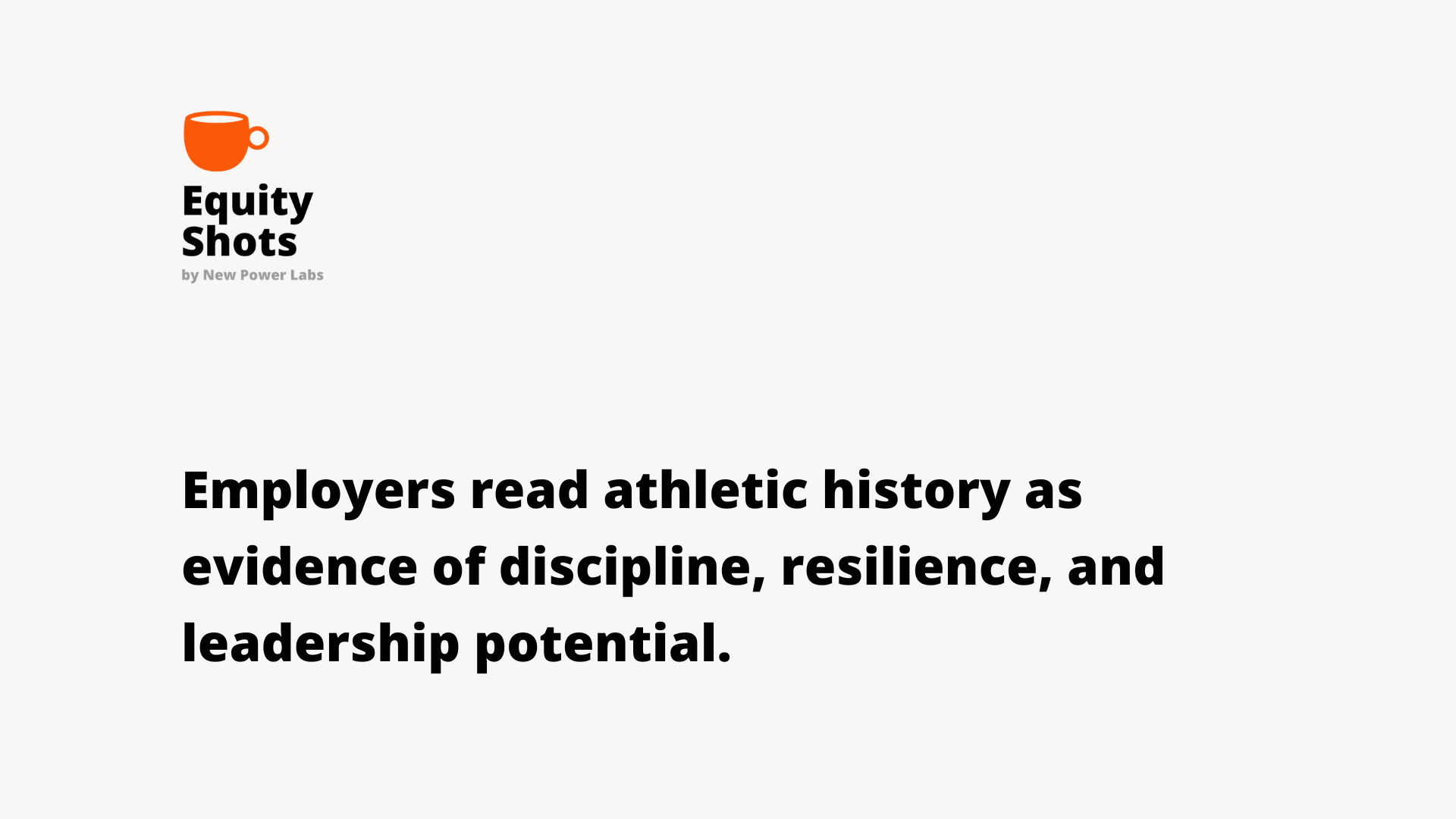 When "fit" means playing the right sports
