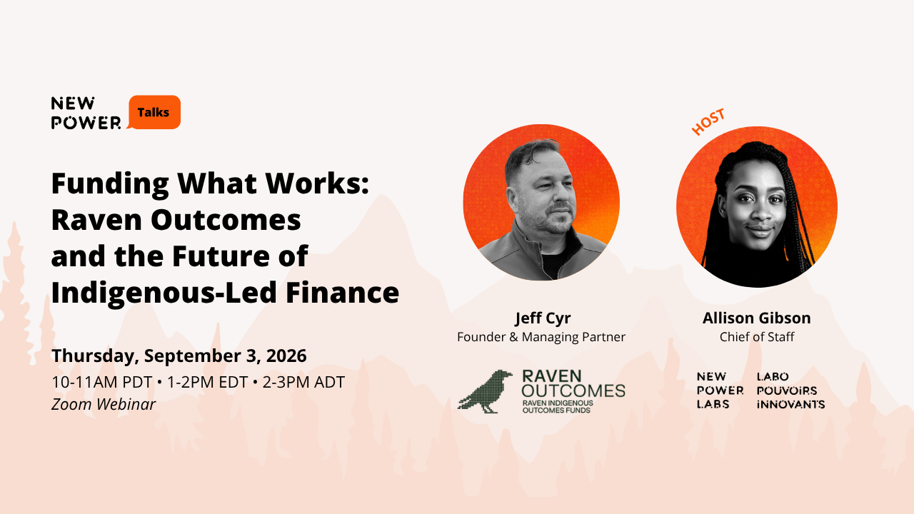 Raven Outcomes and the Future of Indigenous-Led Finance