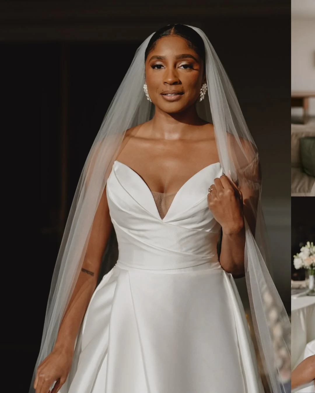 This bridal glam on Marissa was all about enhancing her natural beauty&hellip;.soft skin, romantic eyes, and a finish that felt effortless. She was an absolute joy to work with, and moments like these remind me why I love what I do. 

Bride Marissa @