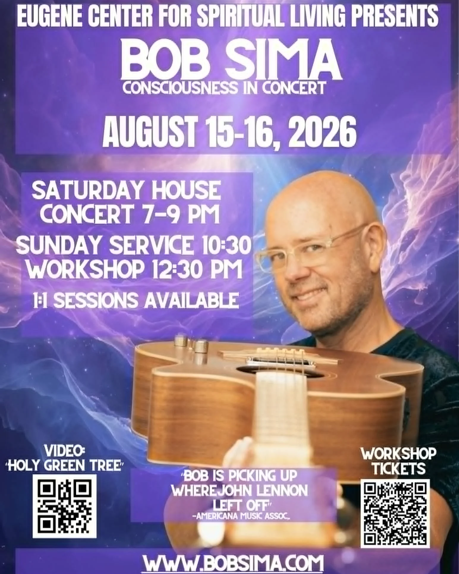 Bob Sima house concert