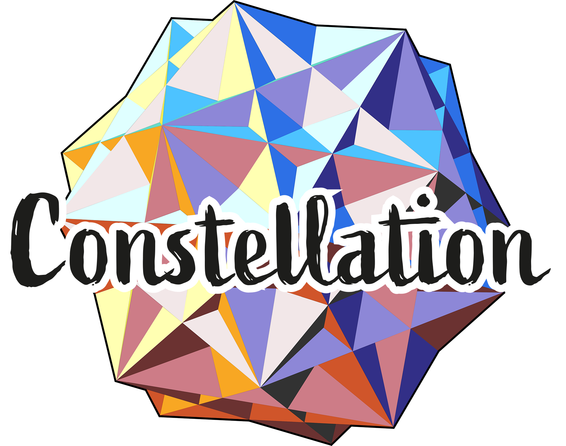 シーグラスアート title：constellation （Corporate Art Jam 