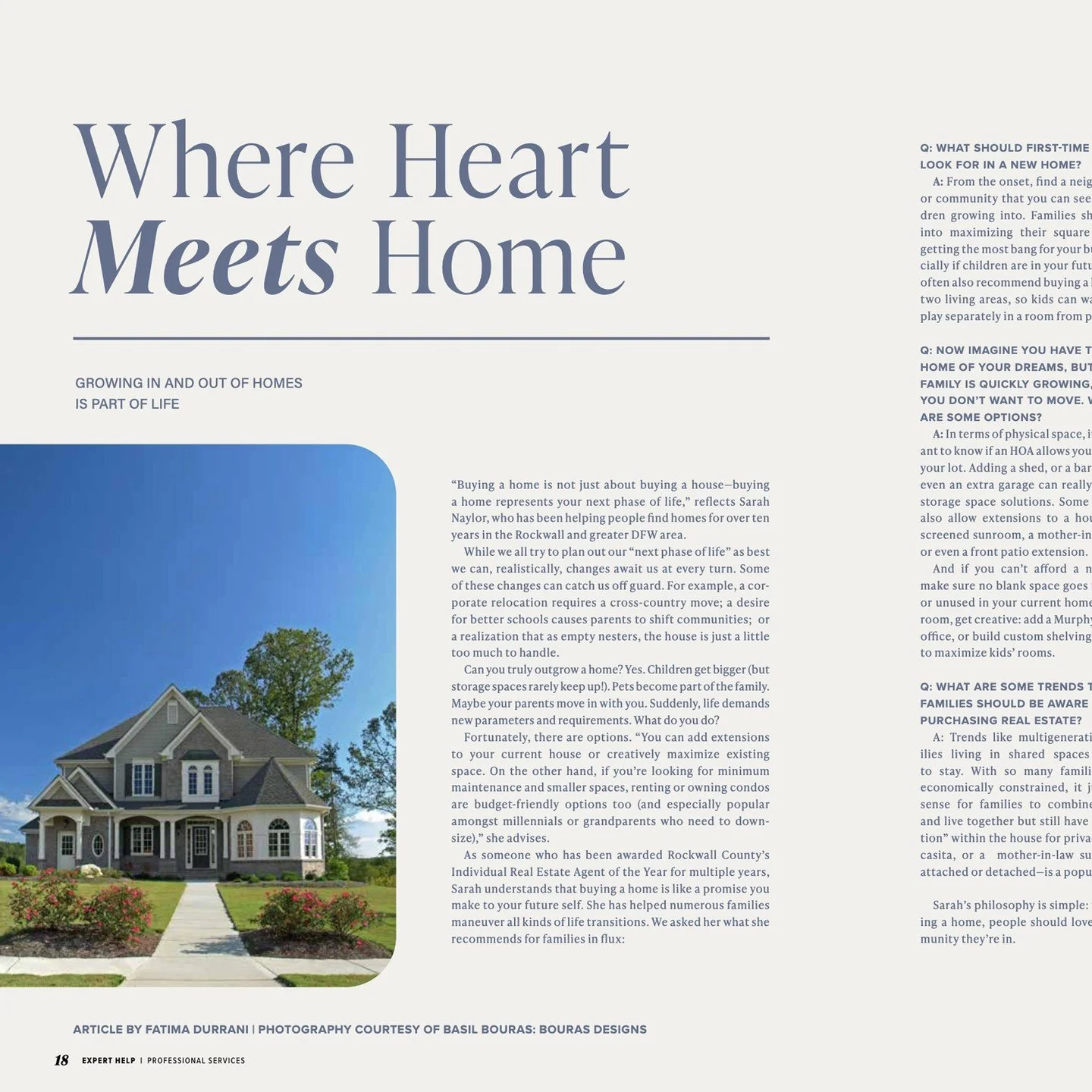 I never expect attributions when doing work for clients. Getting to help someone is always enough for me. But I certainly appreciate it when they do!!! Thank you @sarahnaylor_realtor for letting me partner with you and your team!
