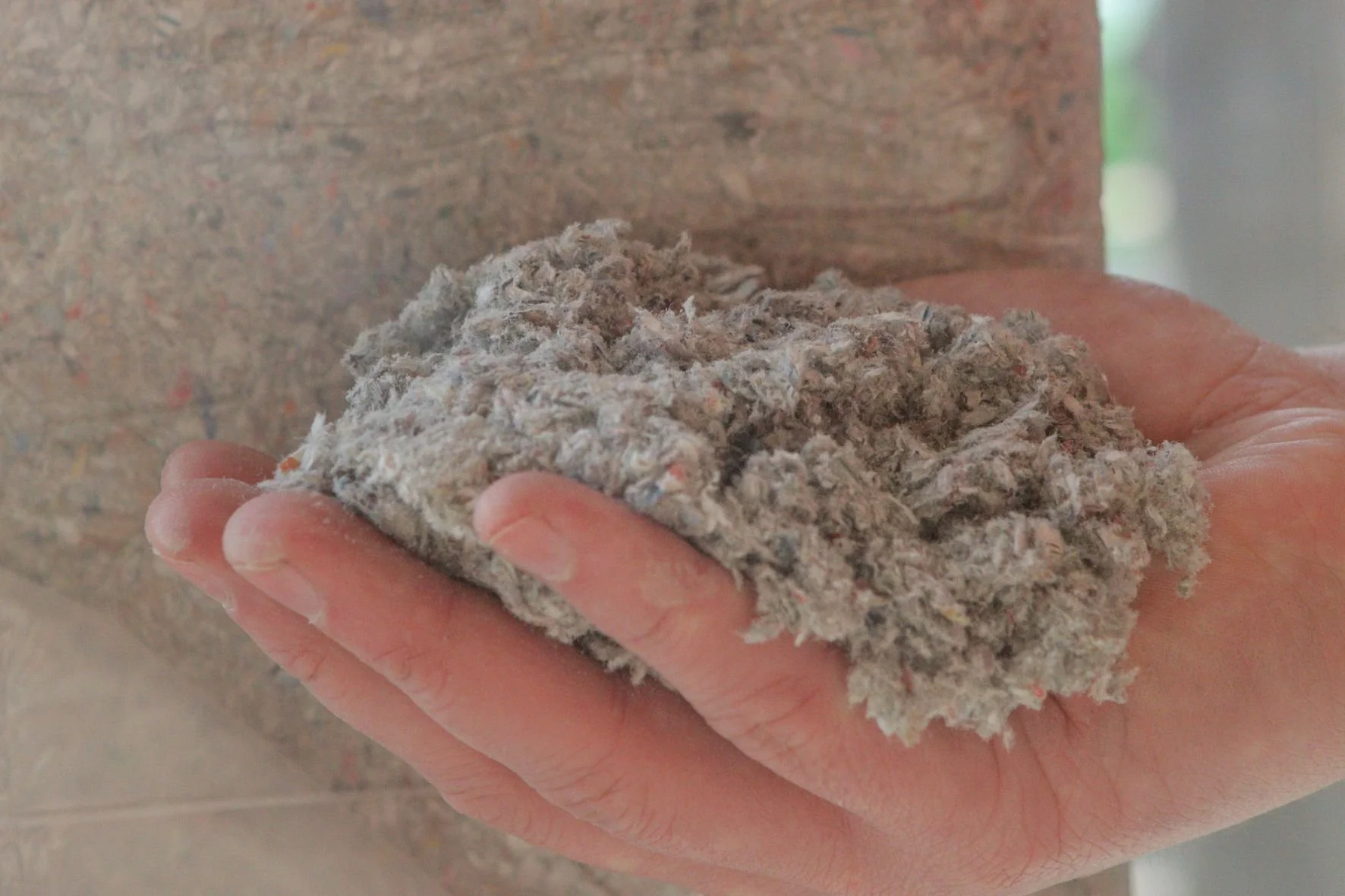 Warmcell cellulose insulation