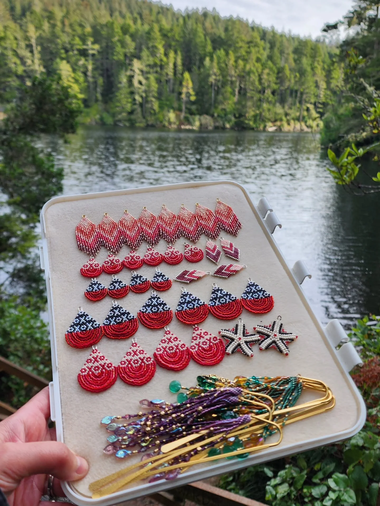 ✨️Love Letters Collection✨️
Available NOW at
SaddleMountainBeadwork.com 

After 1.5 years since my last "official" full website update and collection launch, I am feeling so grateful for everyone who shared enthusiasm, encouragement, and in