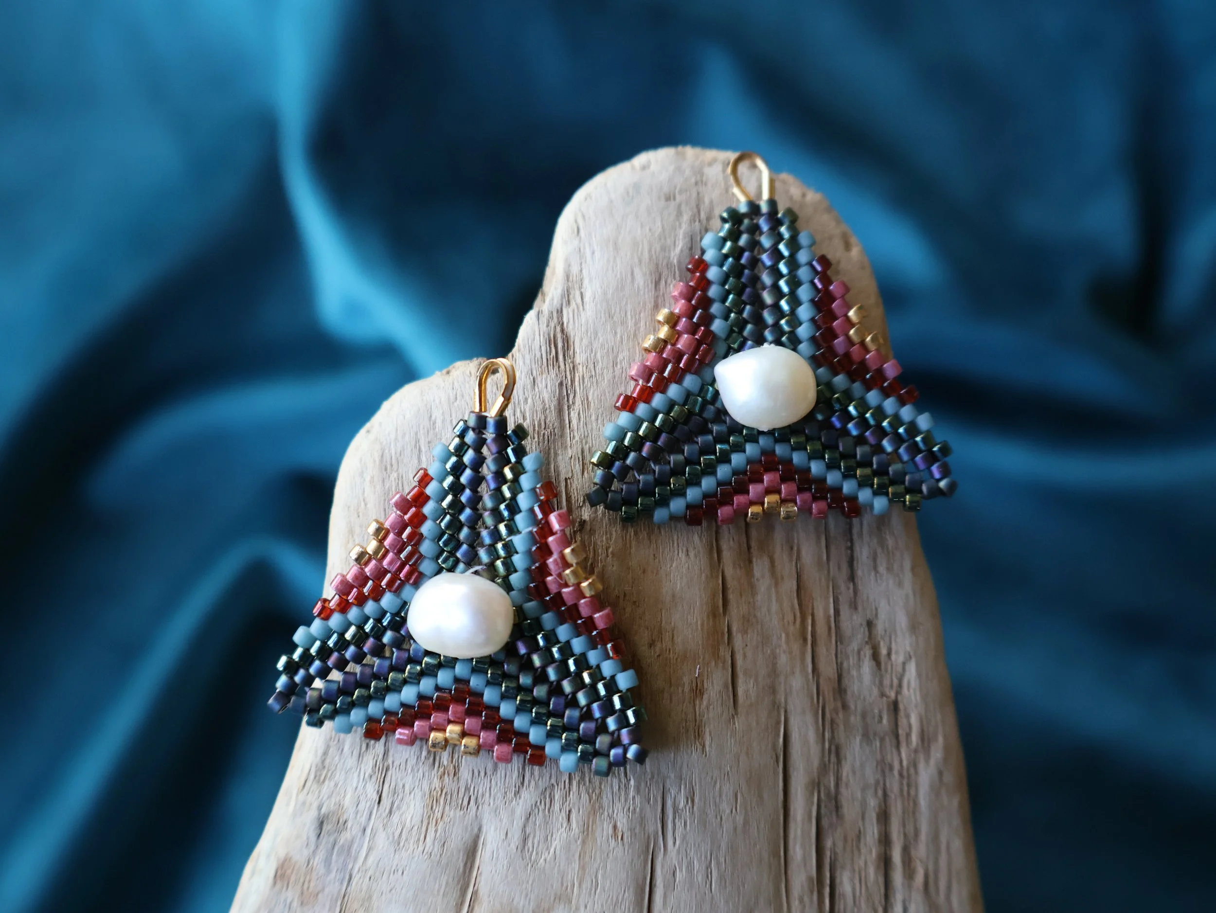 Trinity Pearls- Ocean Ombré