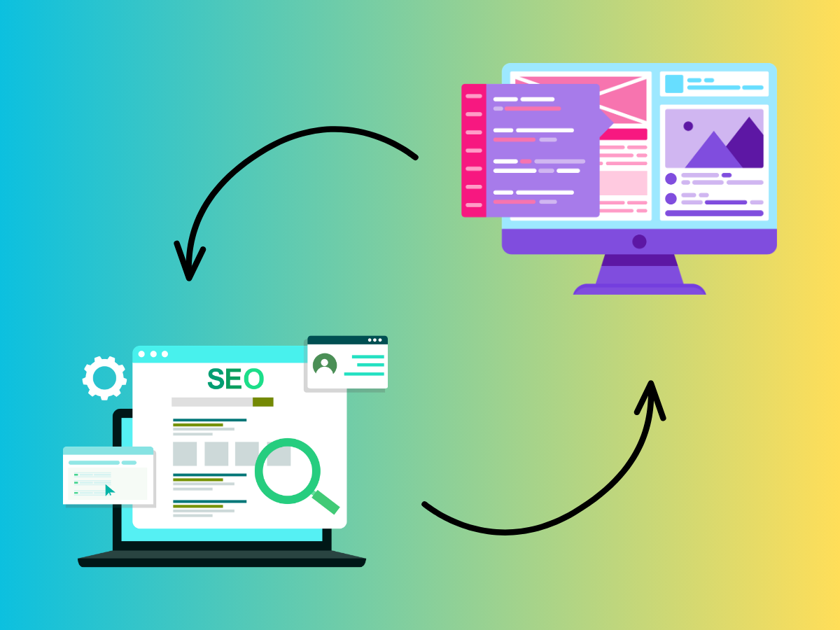 graphic image showing seo publishing workflow
