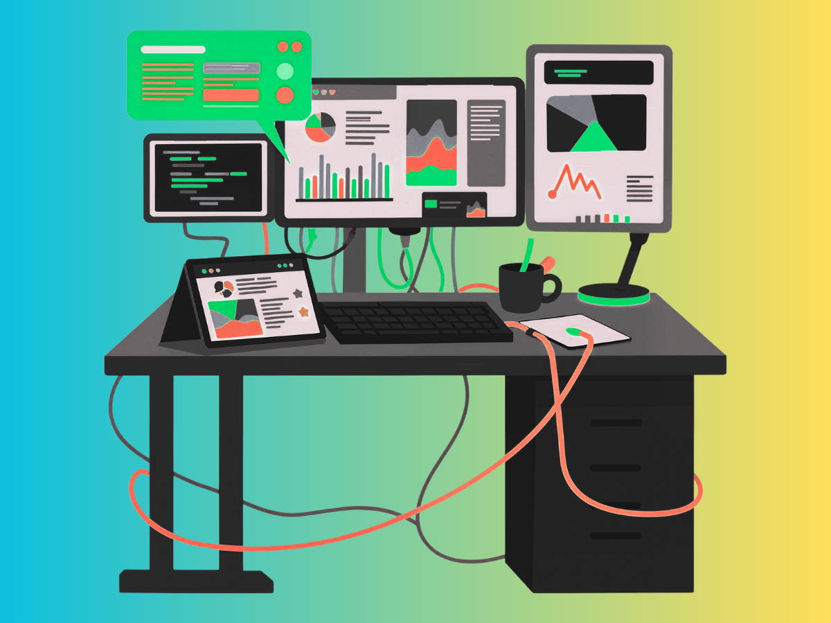 content operations desk graphic image