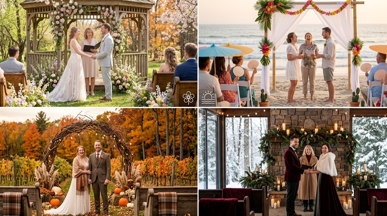 Seasonal Wedding Ideas: Embrace the Time of Year | Let's Marry Brisbane &amp; Gold Coast Wedding Celebrant