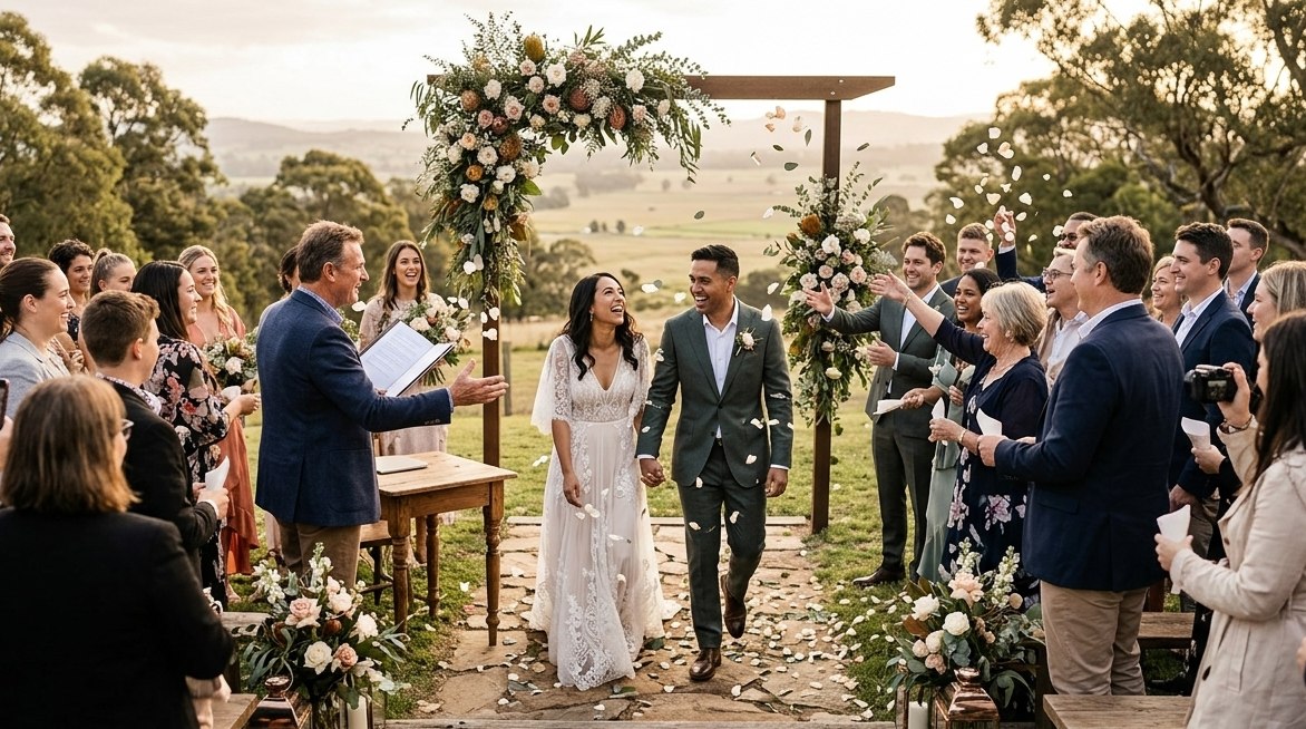 The Role of a Wedding Celebrant, More Than Just Saying the Words | Let's Marry