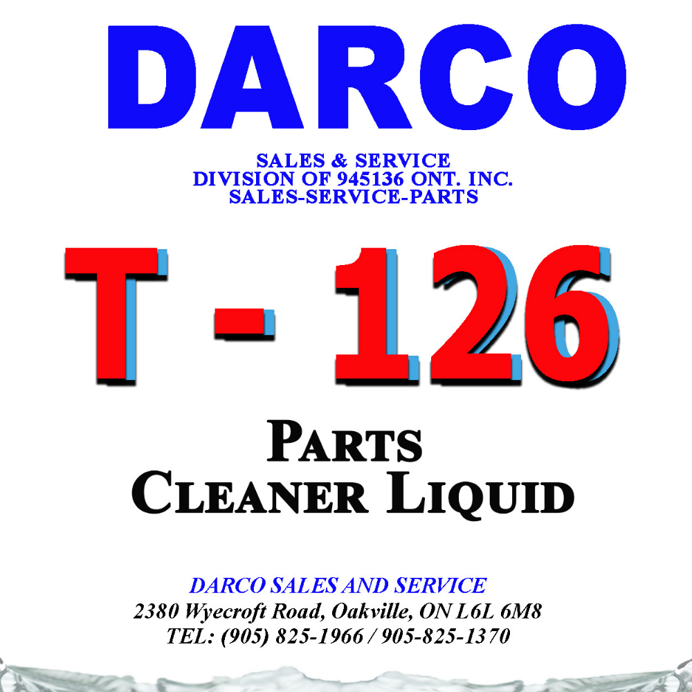 Darco T-126 Parts Cleaner Liquid