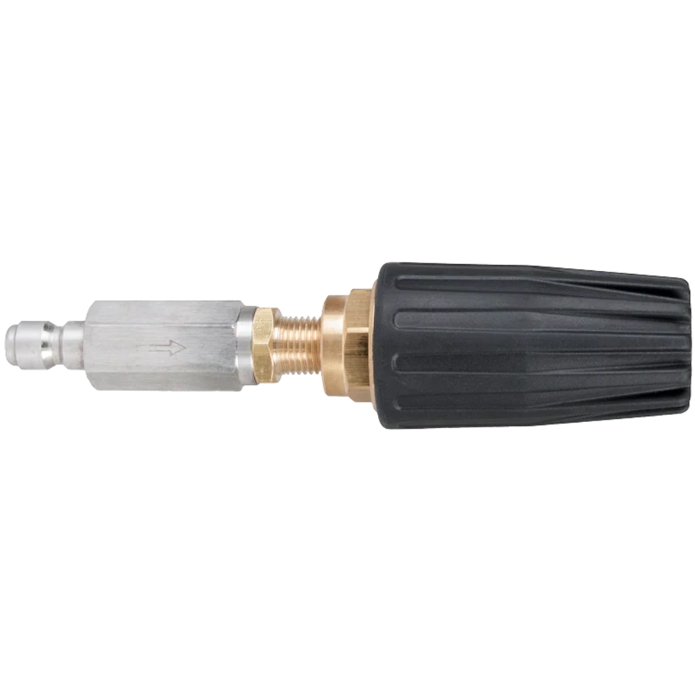 Black BE power equipment rotary turbo nozzle 4.0 for a pressure washer