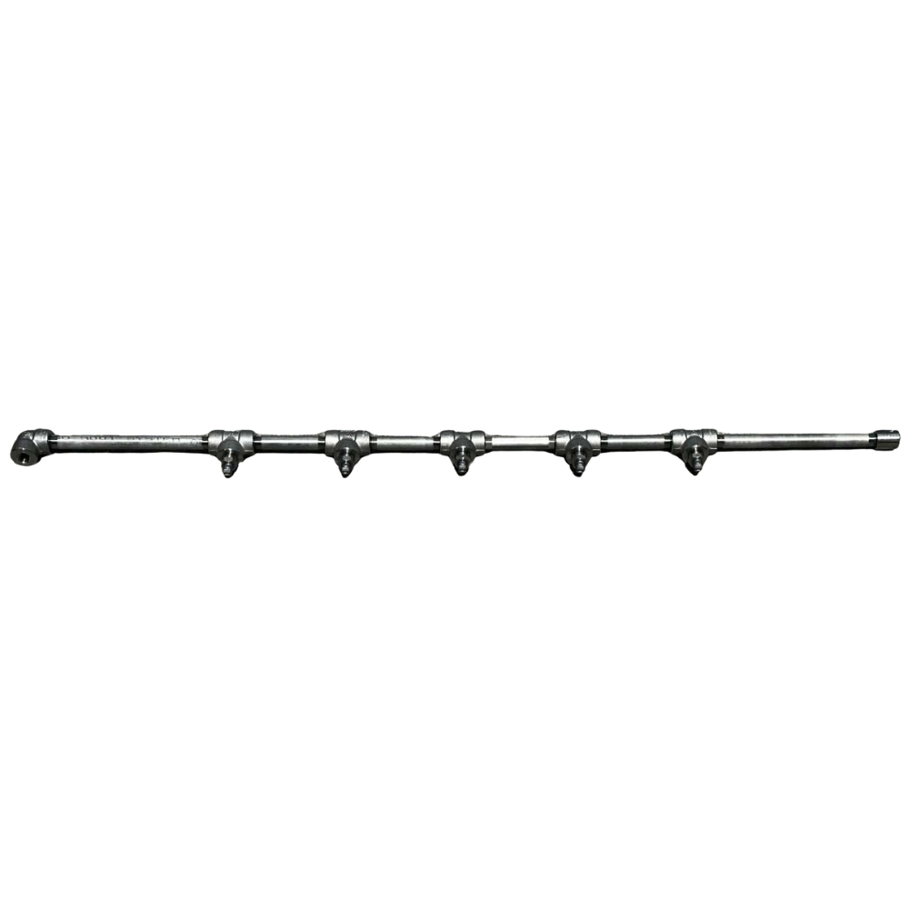 Custom spray bar with 5 nozzles