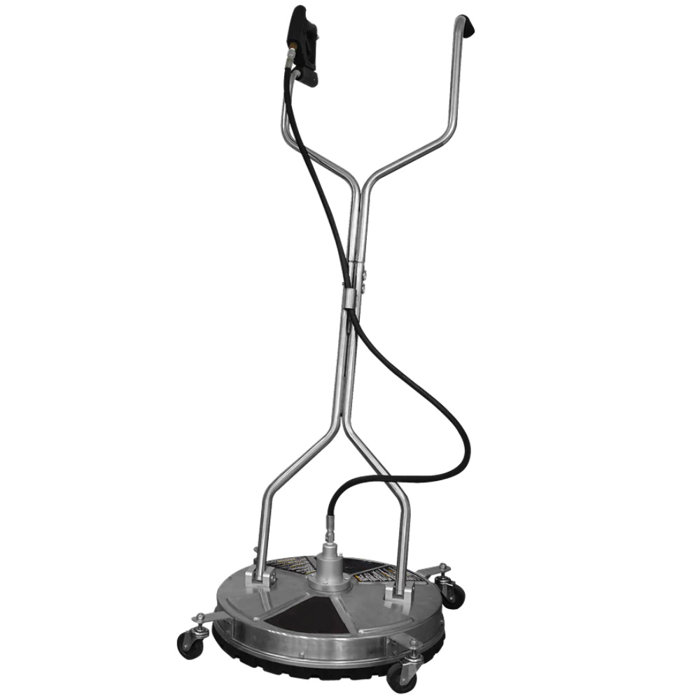 20” stainless steel BE power equipment flat surface cleaner for a pressure washer