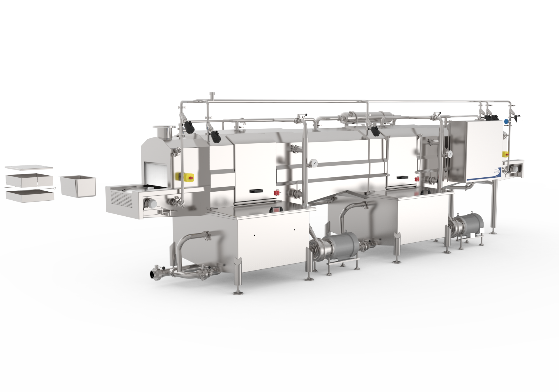 Qualtech TLV Tunnel Washer