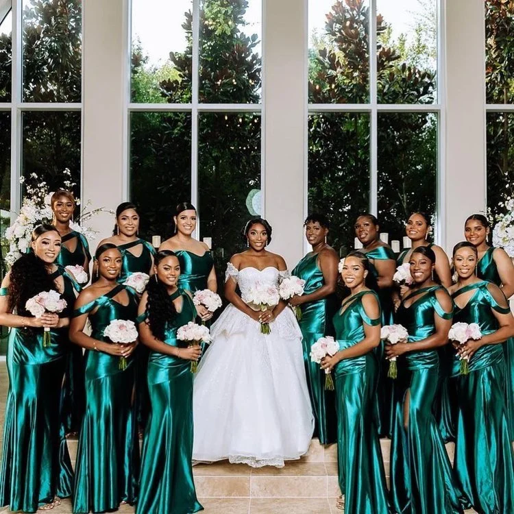 Are long bridesmaid dresses in style? — Estelle Bridal