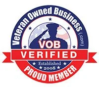 Veteran Owned Business verified proud member badge - Pumped Adventures, veteran-owned bicycle and motorcycle tours on California's Central Coast