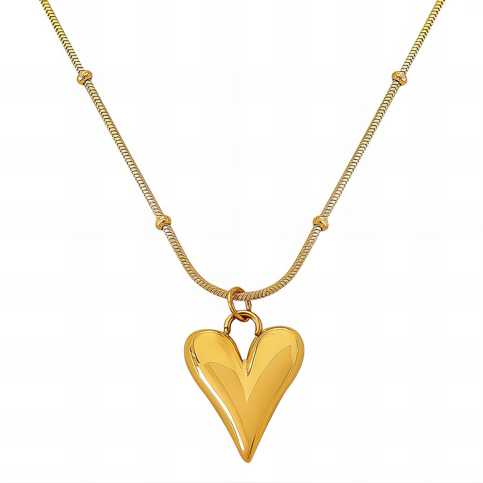 Heart On a Chain Necklace