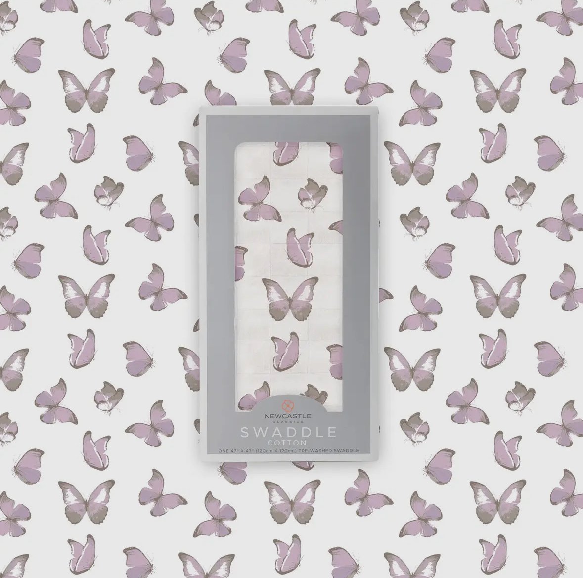 Winsome Butterflies Swaddle