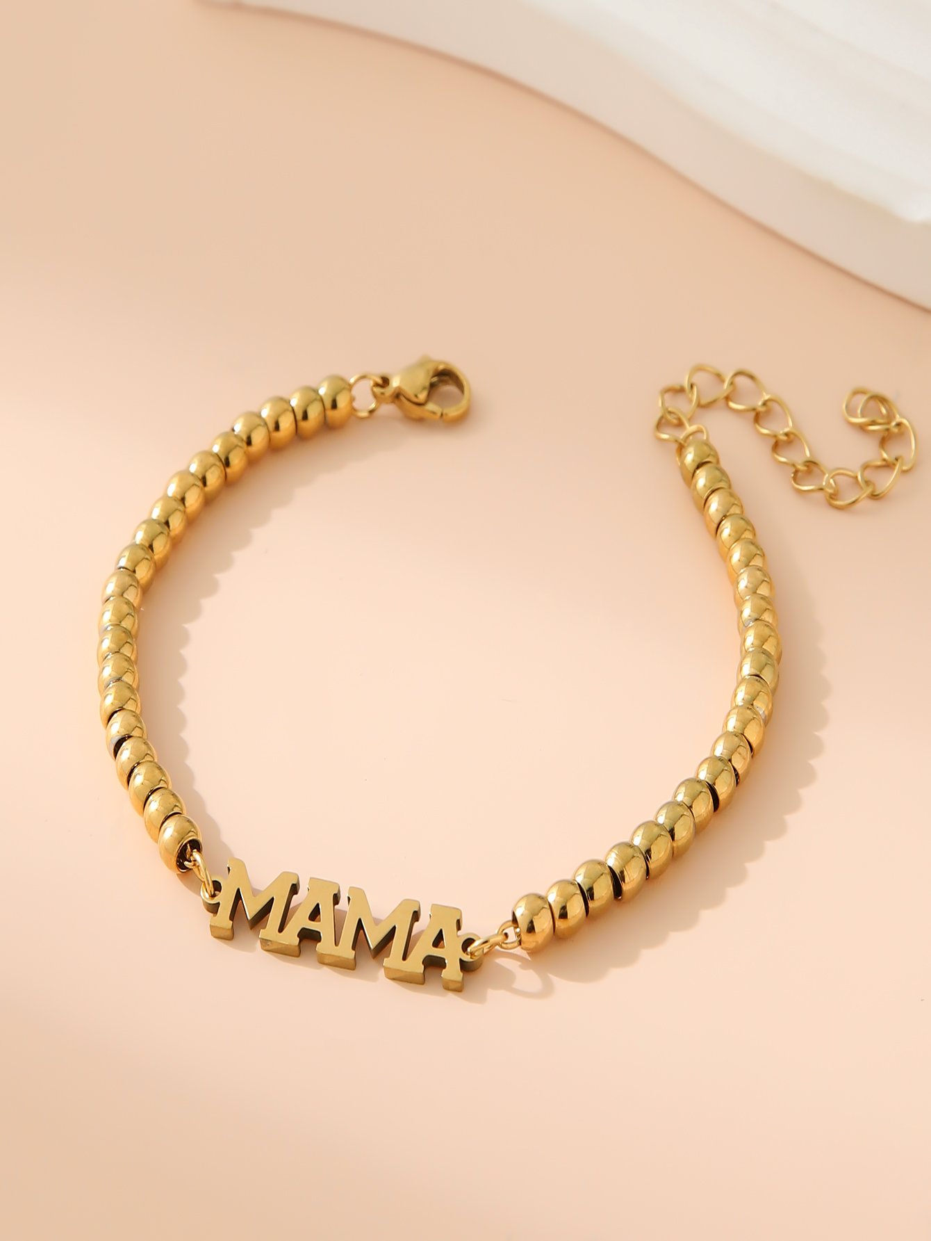 Casual Simple Style Letter 304 Stainless Steel Bracelets In Bulk.jpg