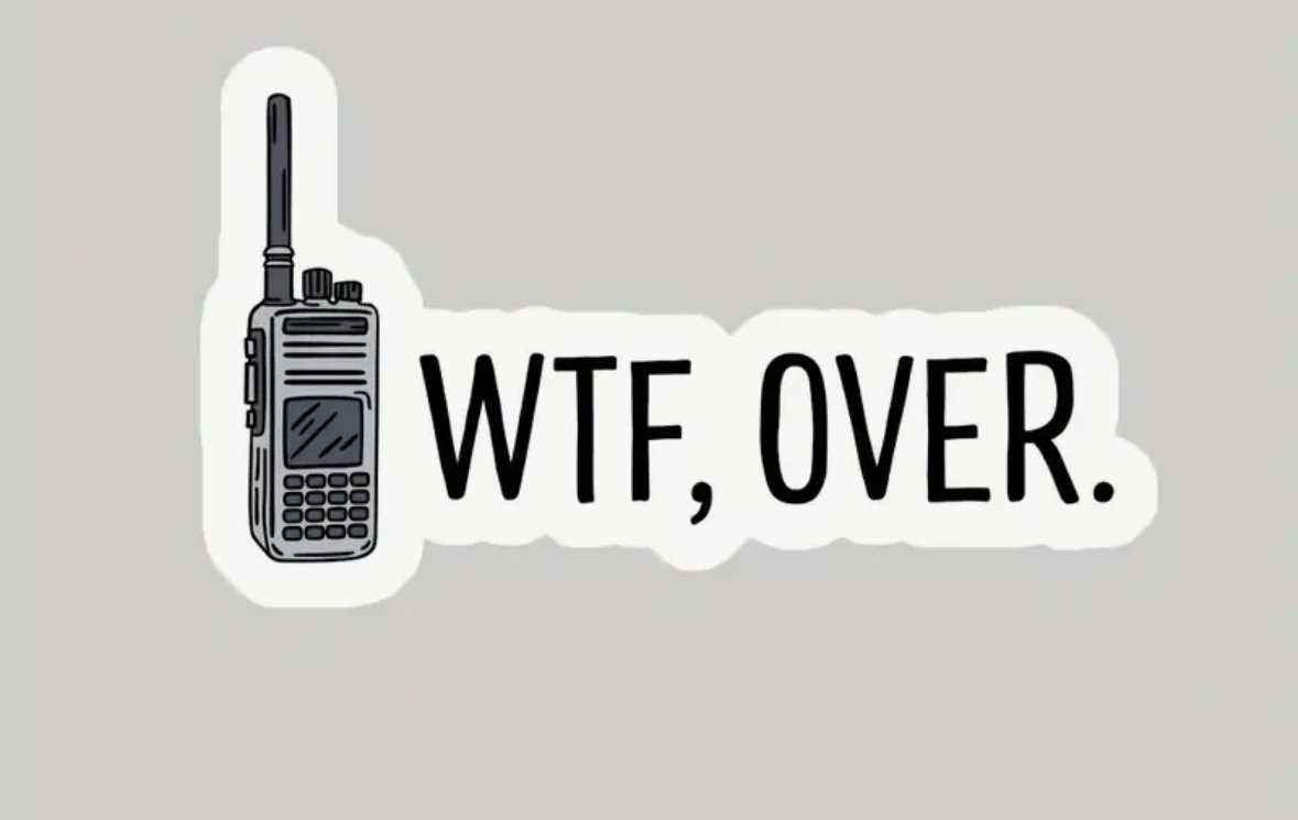WTF, Over Sticker