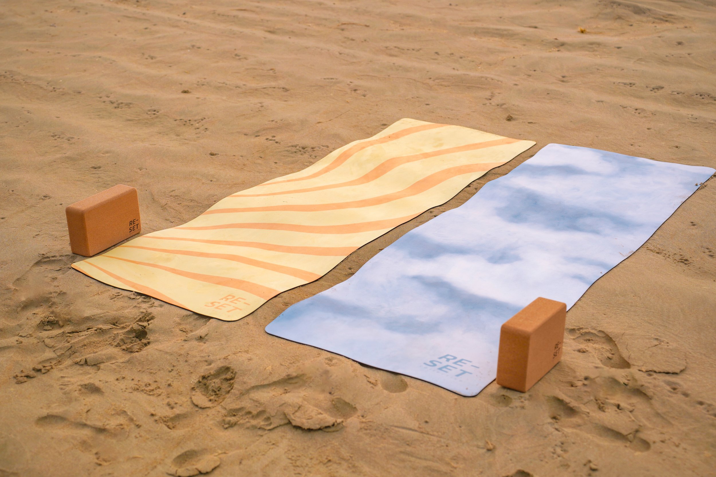 re-set suede yoga mats