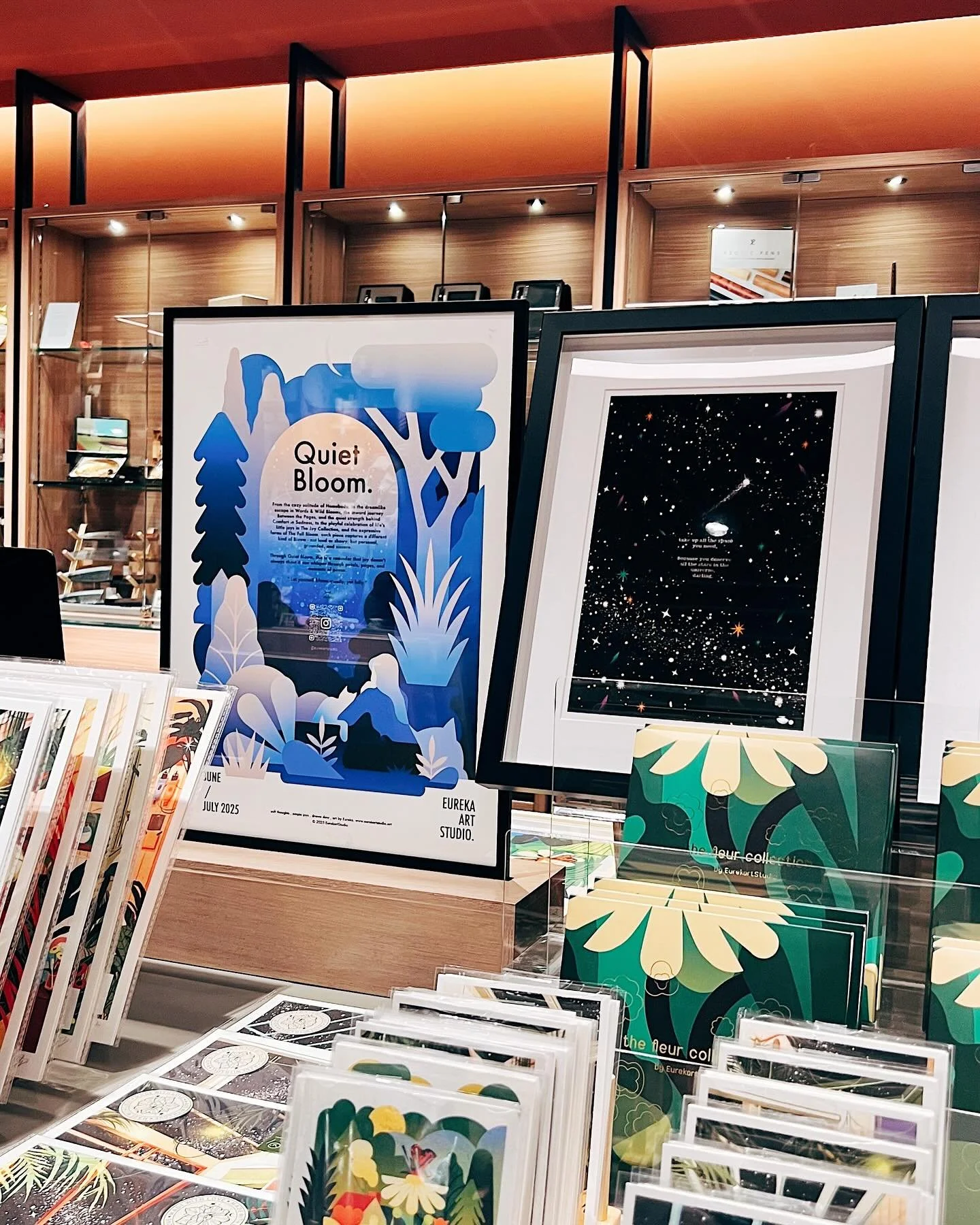 Replenished and expanded Quiet Bloom 🦋 exhibition is extended till end of July 🎈 Come visit @tsutayabookstore_intermarkmall
