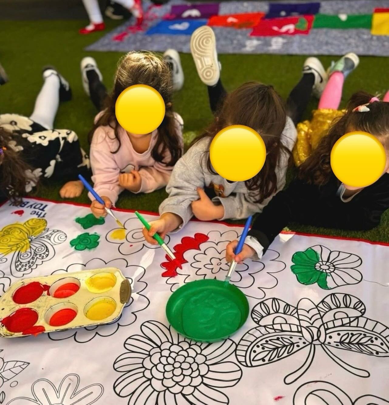 Let them create!! With this white board game that kids can add their own colors 😀