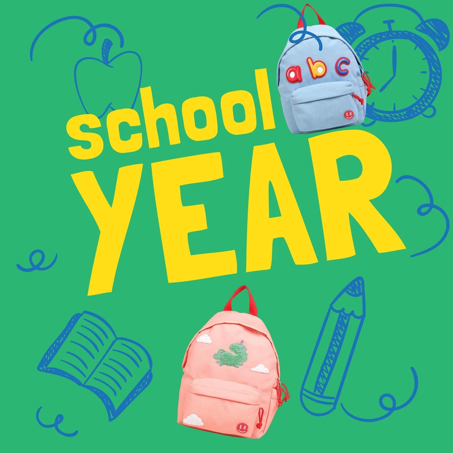 Happy New School Year! Enjoy every moment! #iamthetoybin #backpacks #toddler #newschoolyear