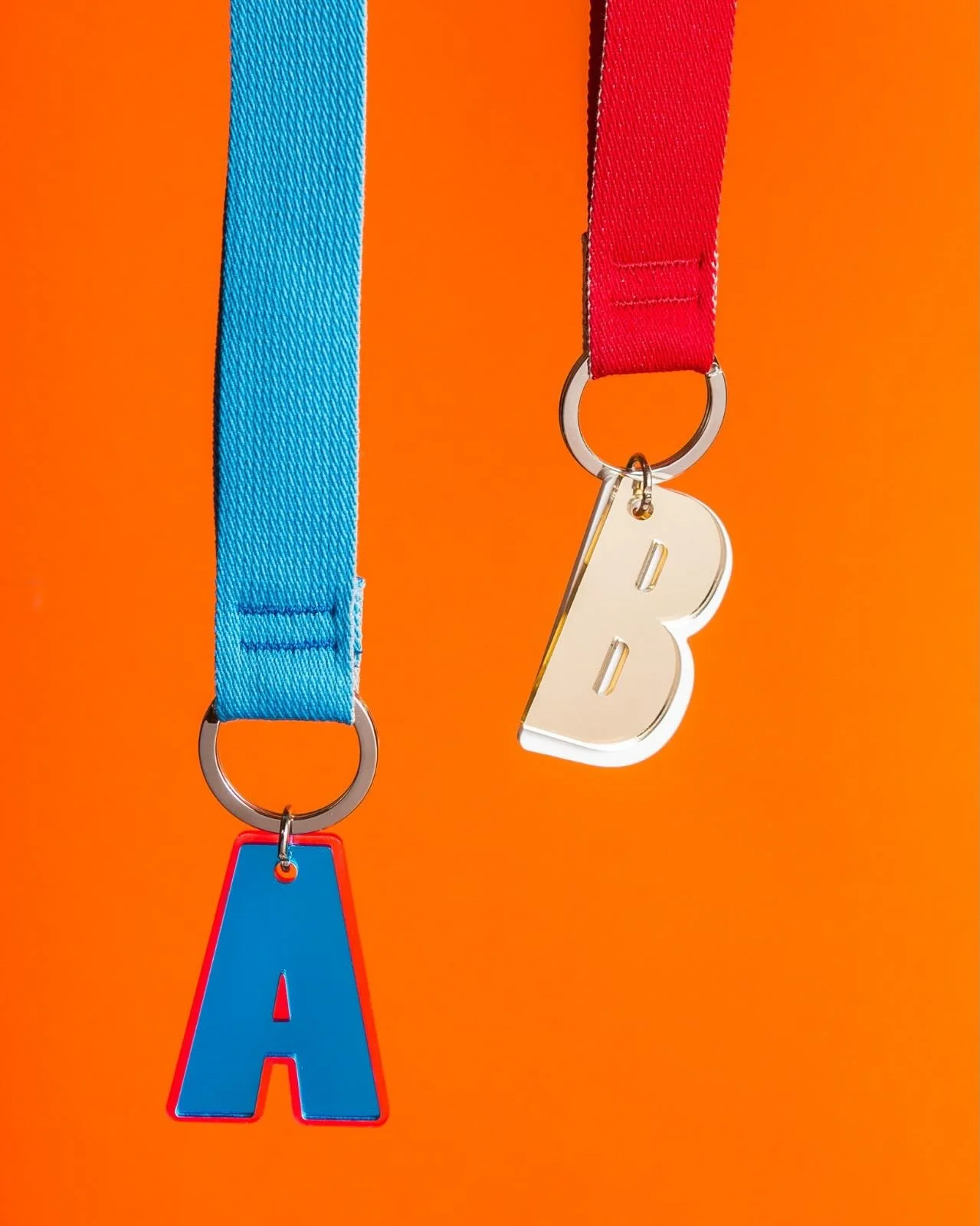 Lanyards with initials. Find yours 🔠 #iamthetoybin #carryingJOY #lanyards