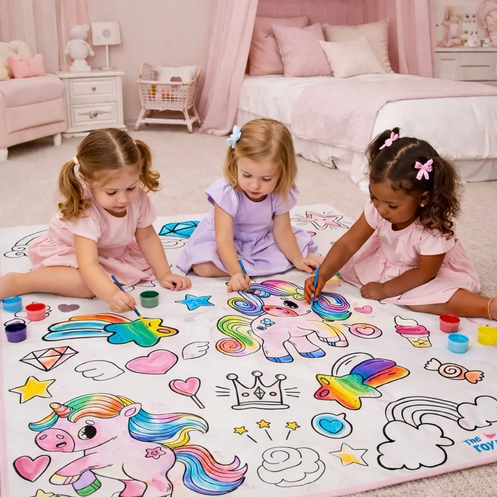 New UNICORN drawing board for endless messy play! #iamthetoybin #carryingJOY