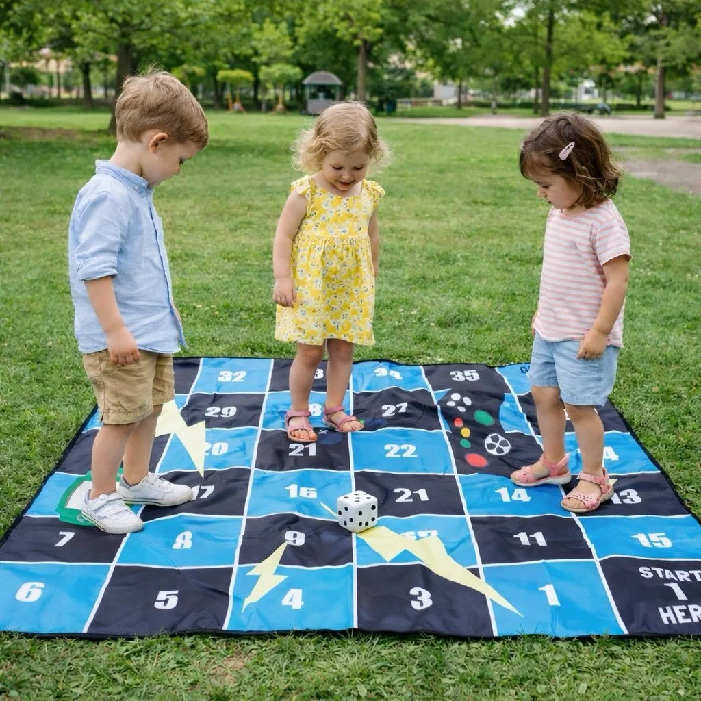 Get out and play!! Big floor game #iamthetoybin #carryingJOY