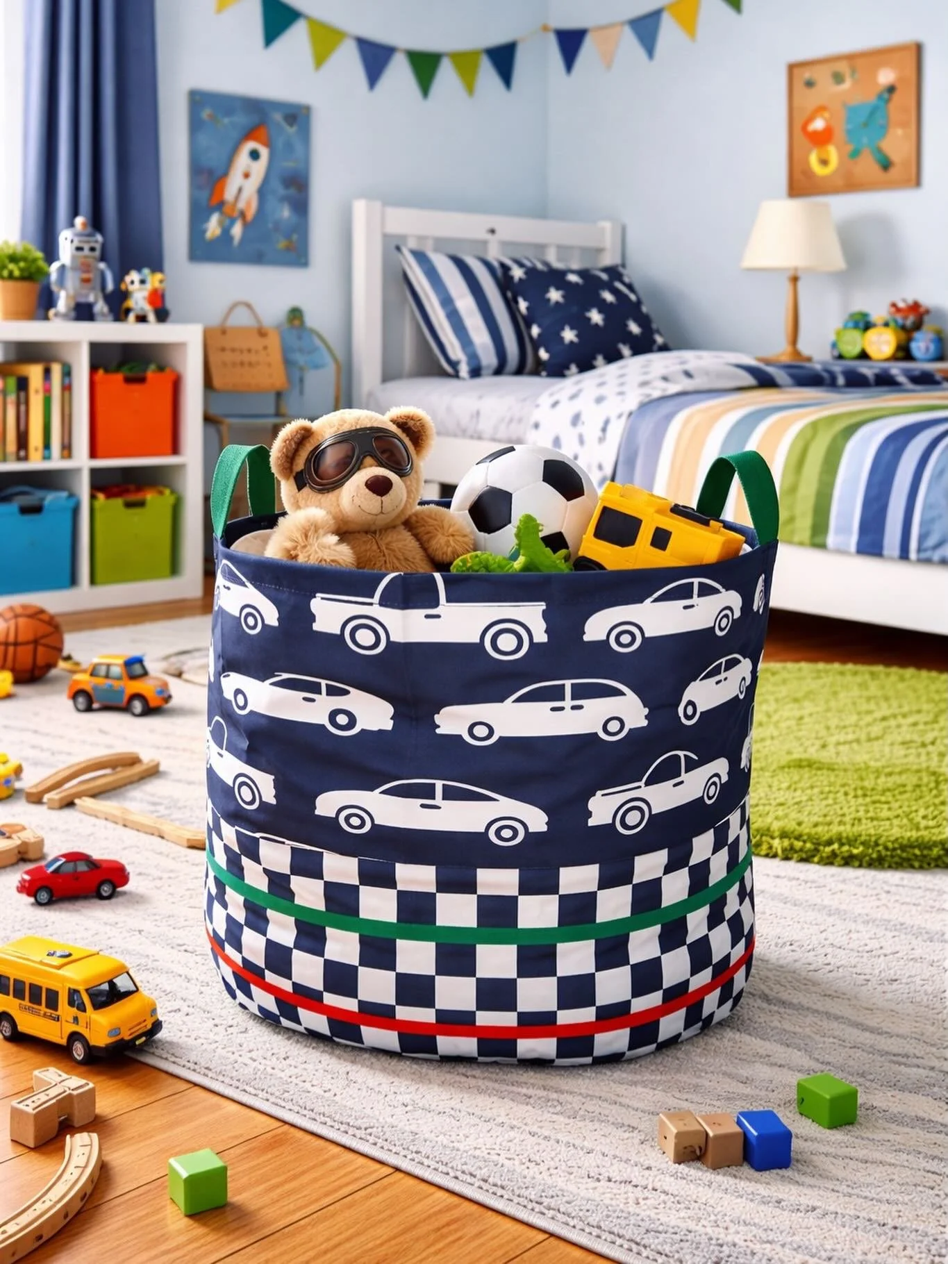 Boys rooms. Tidy. #iamthetoybin #carryingJOY