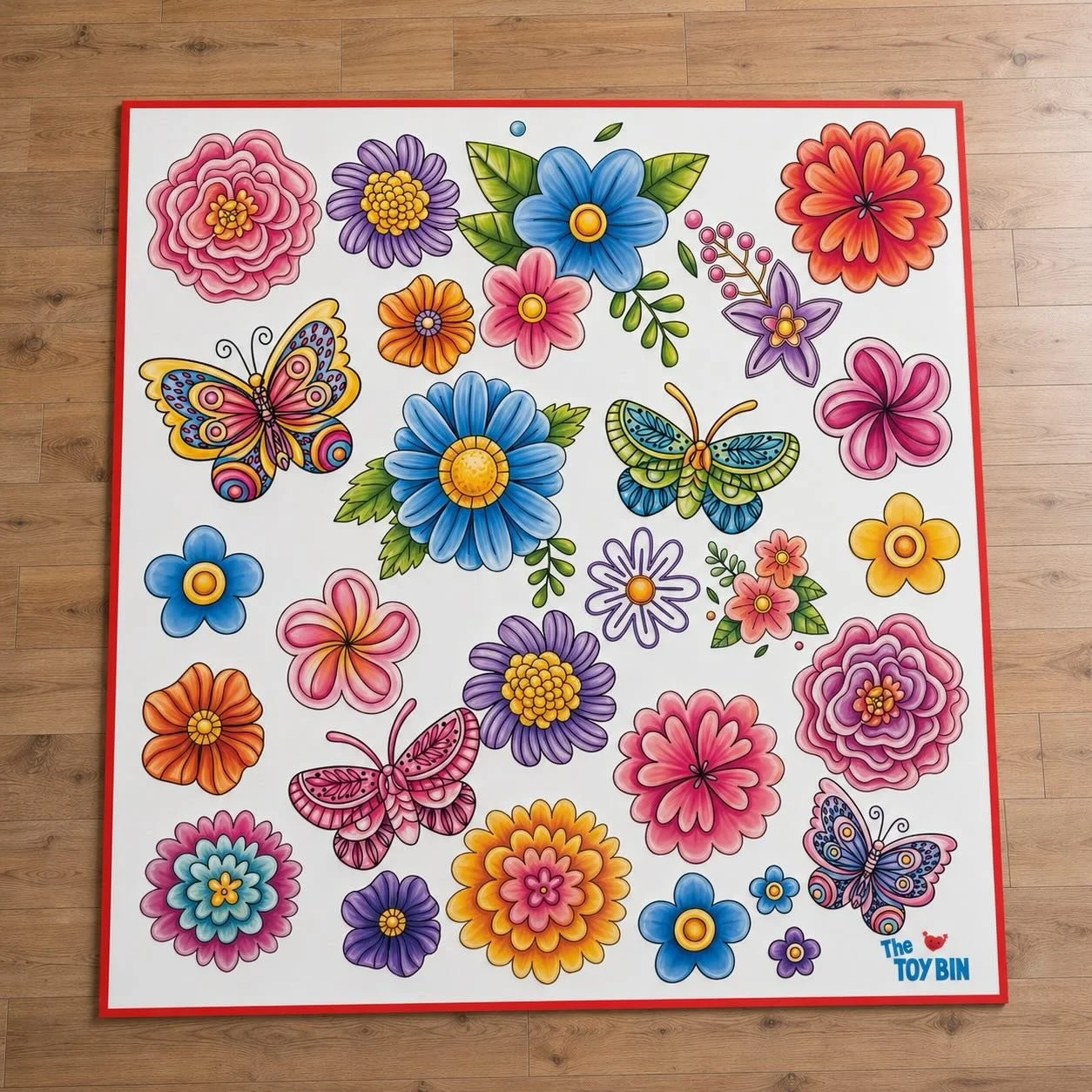 Imagine it. Create it. Big floor drawing board for kids or not🌺 #iamthetoybin #carryingJOY