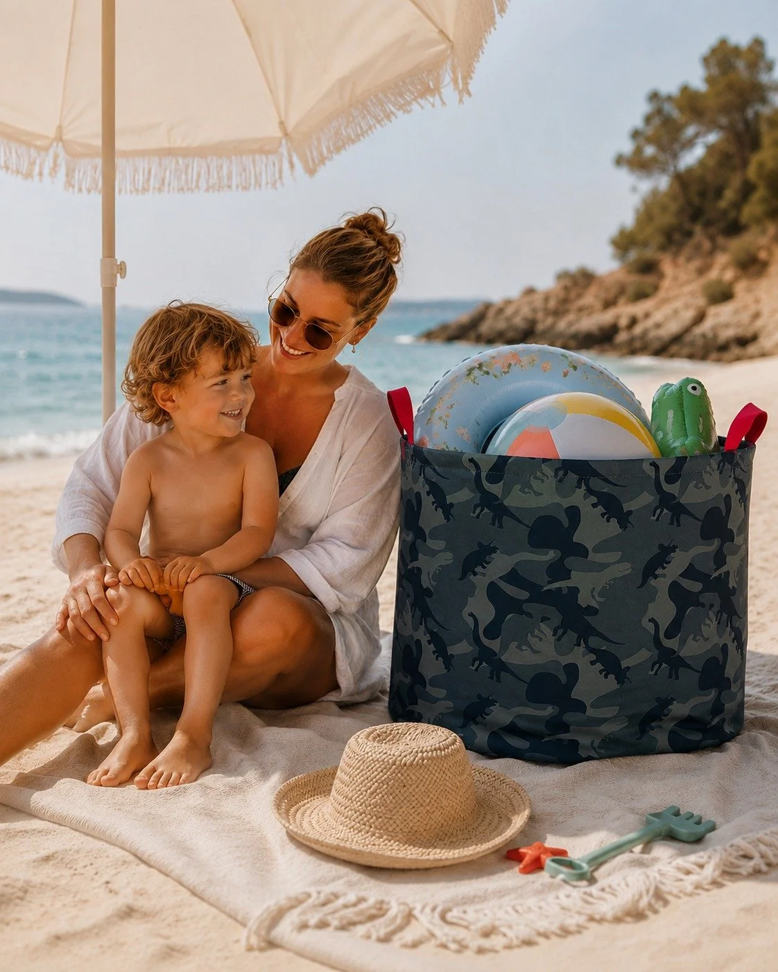 Happy summer moments with our loved ones #iamthetoybin #carryingJoy