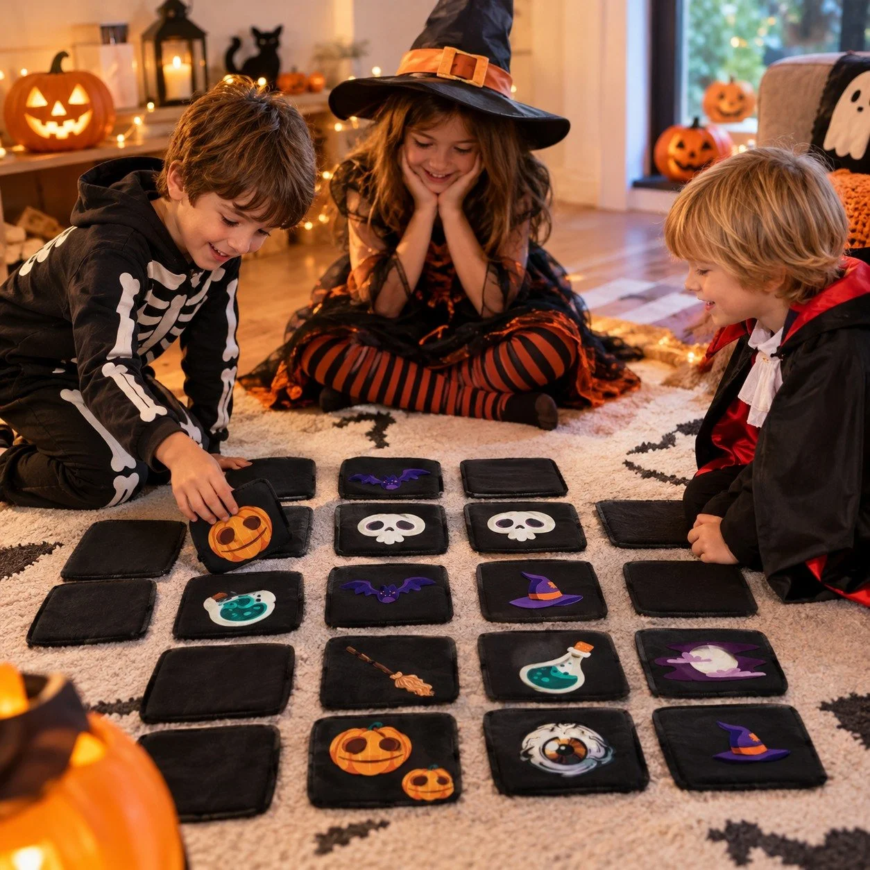 🎃 Endless play, with a spooky twist! 👻🧡
Our BIG MEMORY FLOOR GAME &ndash; Halloween Edition is here to make this season extra fun!  #iamthetoybin #carryingJOY