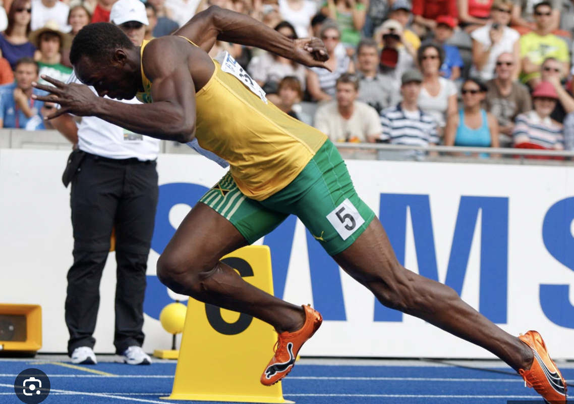 Athlete running gait sprinting improved