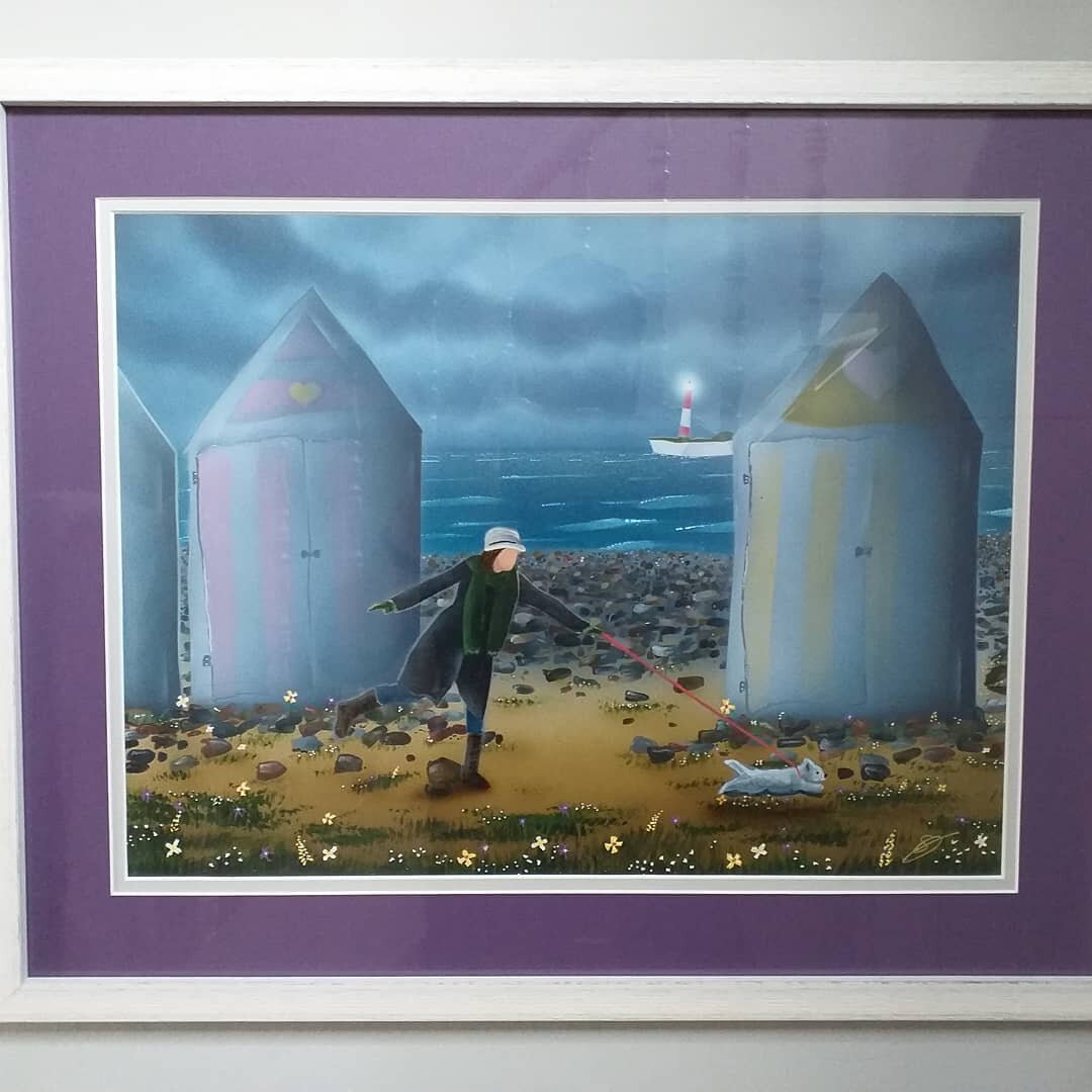 Its always great to see pieces all framed up and in their new home .

&quot;For The Love Of&quot;