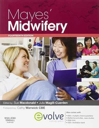 Mayes Midwifery (2011) &nbsp;Sue Macdonald&nbsp;and Julia Magill-CuerdenThis is one of the two big midwifery textbooks on the market. It’s pretty amazing really, a huge attempt to cover every midwifery topic in a good amount of detail. I have old co…